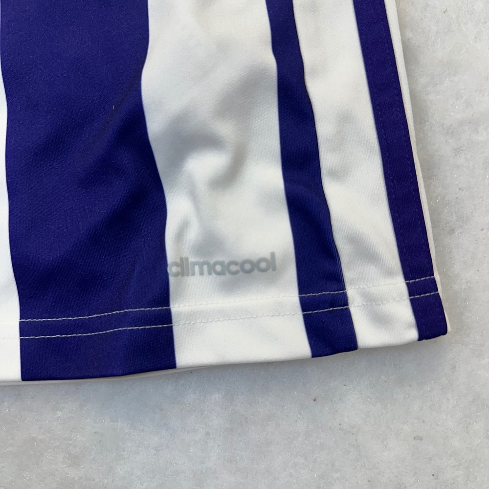 Adidas Soccer Jersey Women S Purple White USA Valladolid FC Sporty Athleisure - Picture 6 of 10